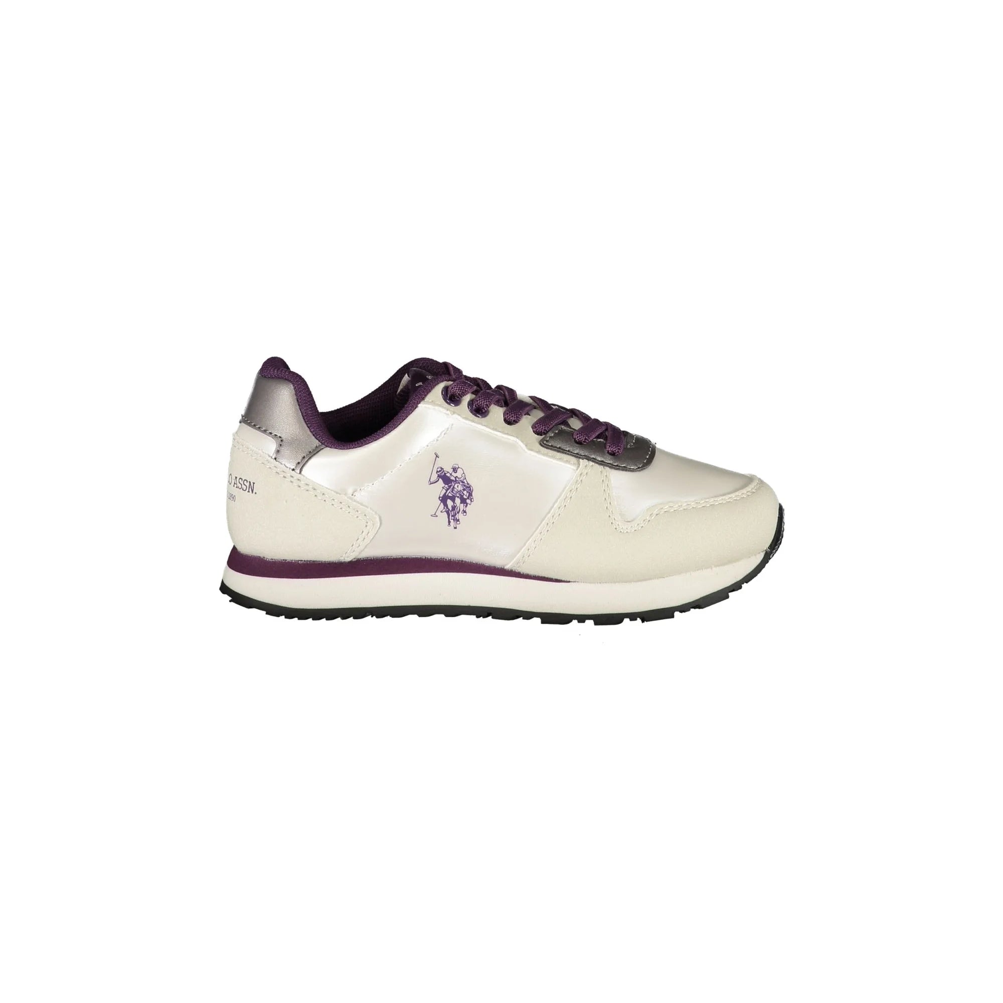 U.S. POLO ASSN. Scarpe Sneakers Bambina Bianche con Dettagli a Contrasto bambino Bianco - foto prodotto